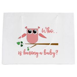 Baby Shower Gift Bag ラージペーパーバッグ