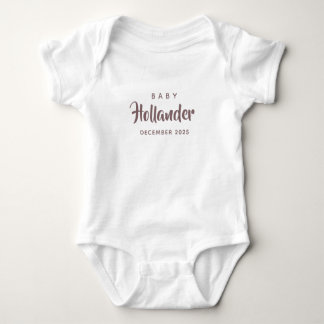 Baby Shower Gift | Pregnancy Announcement Baby ベビーボディスーツ