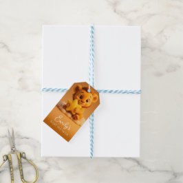 Baby Shower Gift Tag – Little Lion & Star ギフトタグ