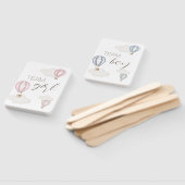 Baby Shower Hot Air Balloons Gender Neutral ハンドファン (組立なし)