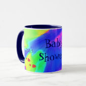 "Baby Shower I"マグカップ – カスタマイズ可能 マグカップ (正面左)