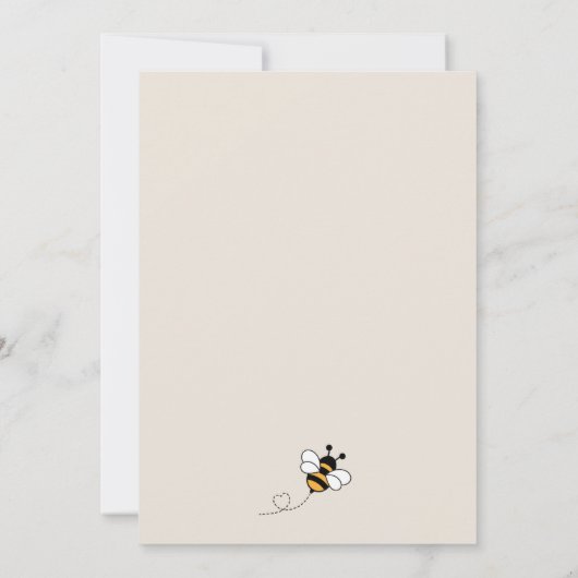 Baby Shower Invitation (裏面)