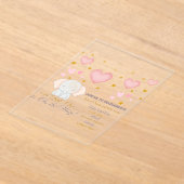 Baby Shower Invitation アクリル招待状 (レイダウン)