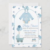 Baby Shower Invitation サンキューカード (正面)