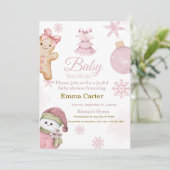 Baby Shower Invitation シーズンカード (スタンド正面)