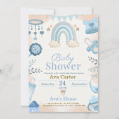 Baby Shower Invitation シーズンカード (正面)