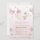 Baby Shower Invitation シーズンカード (正面)