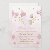 Baby Shower Invitation シーズンカード (正面/裏面)