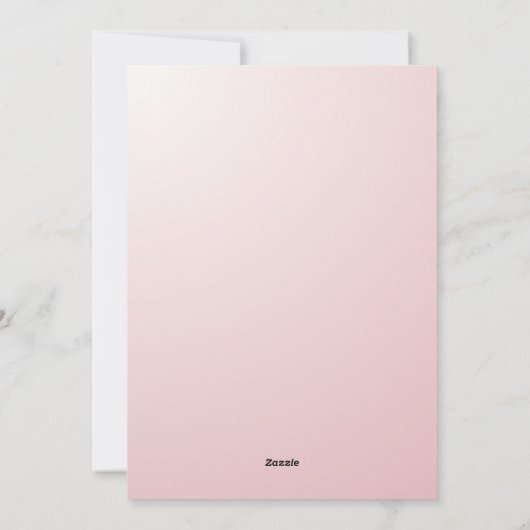 Baby Shower Invitation シーズンカード (裏面)