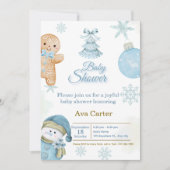 Baby Shower Invitation シーズンカード (正面)