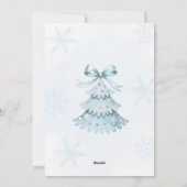 Baby Shower Invitation シーズンカード (裏面)