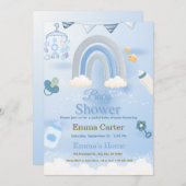 Baby Shower Invitation シーズンカード (正面/裏面)