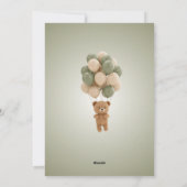 Baby Shower Invitation シーズンカード (裏面)