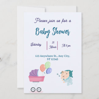 Baby Shower Invitation 招待状