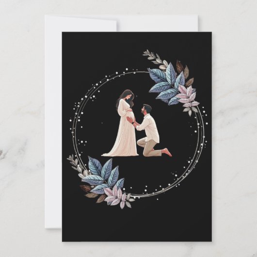 Baby shower Invitation 招待状 (正面)