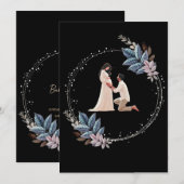 Baby shower Invitation 招待状 (正面/裏面)