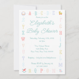 Baby Shower Invitation 招待状