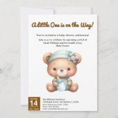 Baby Shower Invitation: A Little One on the Way! 招待状 (正面)