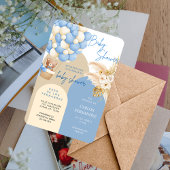 Baby Shower Invitation for Boy–Customizable 招待状