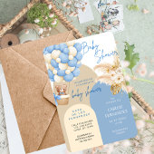 Baby Shower Invitation for Boy–Customizable 招待状