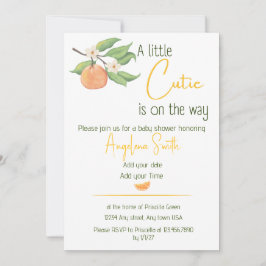 Baby Shower Invitation Gender neutral  招待状