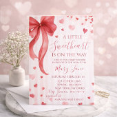 Baby shower invitation "Little Darling", Valentine 招待状