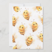 Baby Shower Invitation Our Sunshine (裏面)