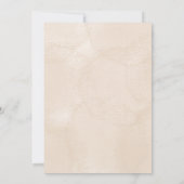 Baby shower invitation with a cowboy theme 招待状 (裏面)