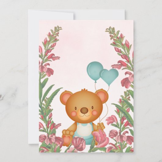 Baby Shower Invitations  招待状 (裏面)