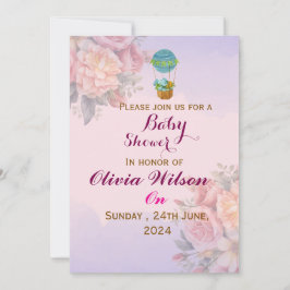 Baby Shower Invitations 招待状
