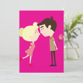 baby shower invitations for love 招待状 (スタンド正面)