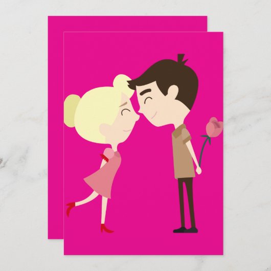 baby shower invitations for love 招待状 (正面/裏面)