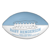 Baby Shower It's A Boy Sports Blue White First 