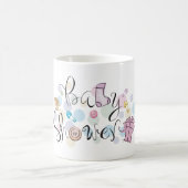 Baby Shower Mug コーヒーマグカップ (中央)
