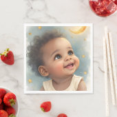 Baby Shower Napkin – A Little Star Baby Design スタンダードランチョンナプキン (インサイチュ)