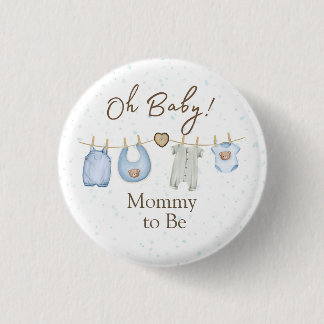 Baby Shower Oh Baby! Button 缶バッジ