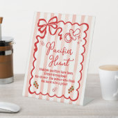 Baby Shower Pacifier Hunt Game Pedestal Sign 台座サイン (インサイチュ)