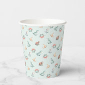 Baby Shower Paper Cup Dinosaur Dino Mite Party 紙コップ (裏面)