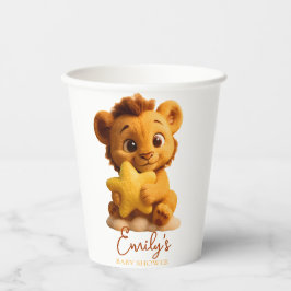 Baby Shower Paper Cup – Little Lion & Star 紙コップ