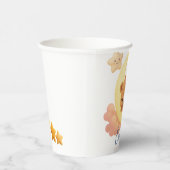 Baby Shower Paper Cup – Teddy Bear on the Moon 紙コップ (右)
