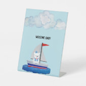 Baby Shower Pedestal Sign 台座サイン (正面)