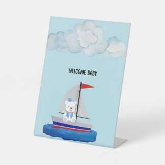 Baby Shower Pedestal Sign 台座サイン