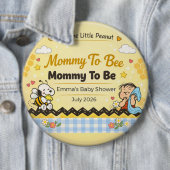 Baby Shower Pin | Mommy To Bee | Little Peanut 缶バッジ (インサイチュ)