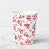 Baby Shower Pizza Party Italian Special Delivery 紙コップ (裏面)