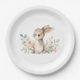 Baby Shower Plates Bunny Themed Baby Shower ペーパープレート