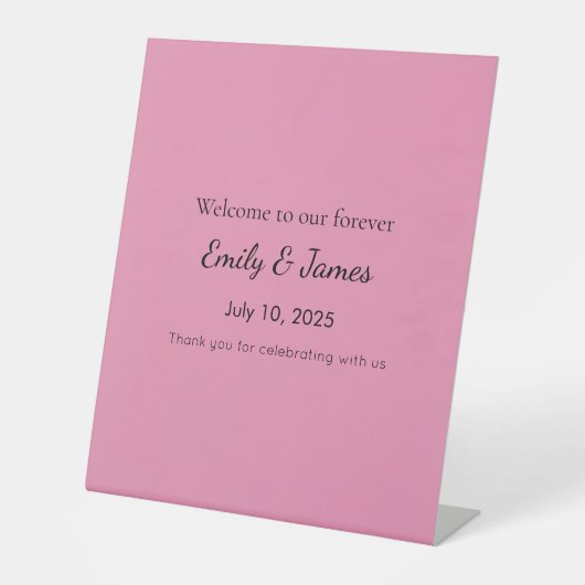 Baby Shower Sign That Boosts Gift Table 台座サイン (正面)