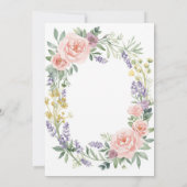 Baby Shower Sprinkle Invitation – Watercolor 招待状 (裏面)