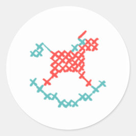 Baby Shower Stickers ラウンドシール