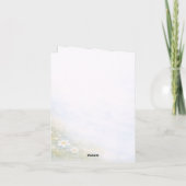 Baby Shower Thank You Card サンキューカード (裏面)