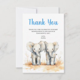 Baby Shower Thank You Card サンキューカード